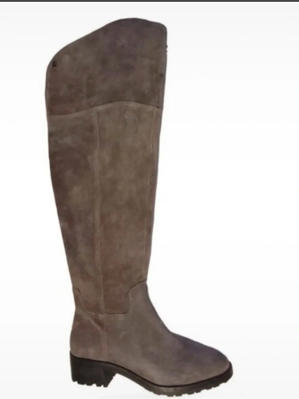 Vince Camuto - Women's Tall Suede Riding Boot - Taupe